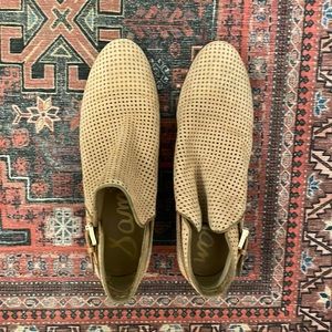 SAM EDELMAN | Camel coloured ankle booties